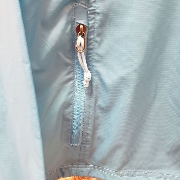 💙🖤 NWT Landway Blue Windbreaker Jacket Coat - Picture 12 of 13